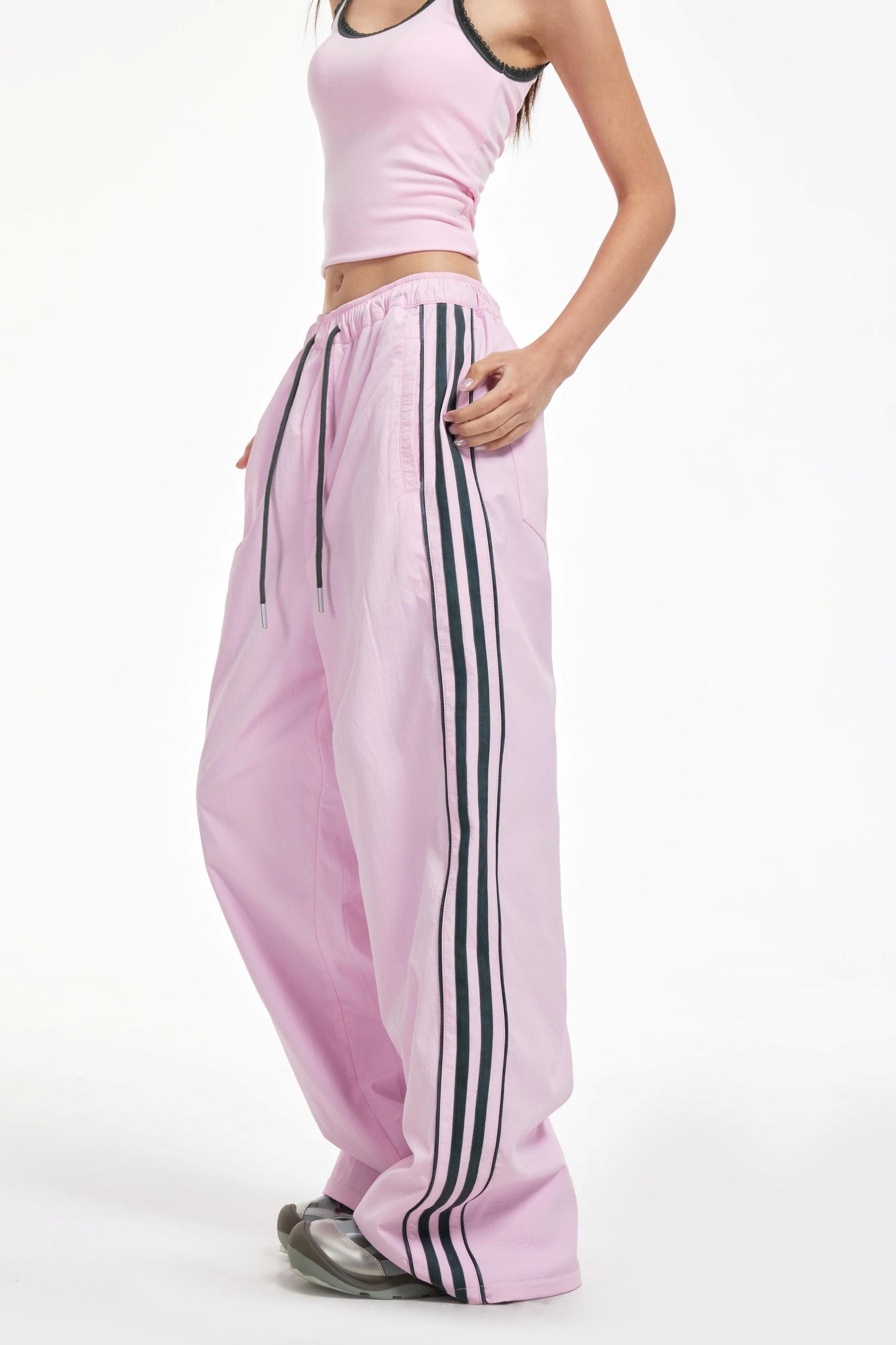 Lux Stripe Hooded Jacket Set-Up