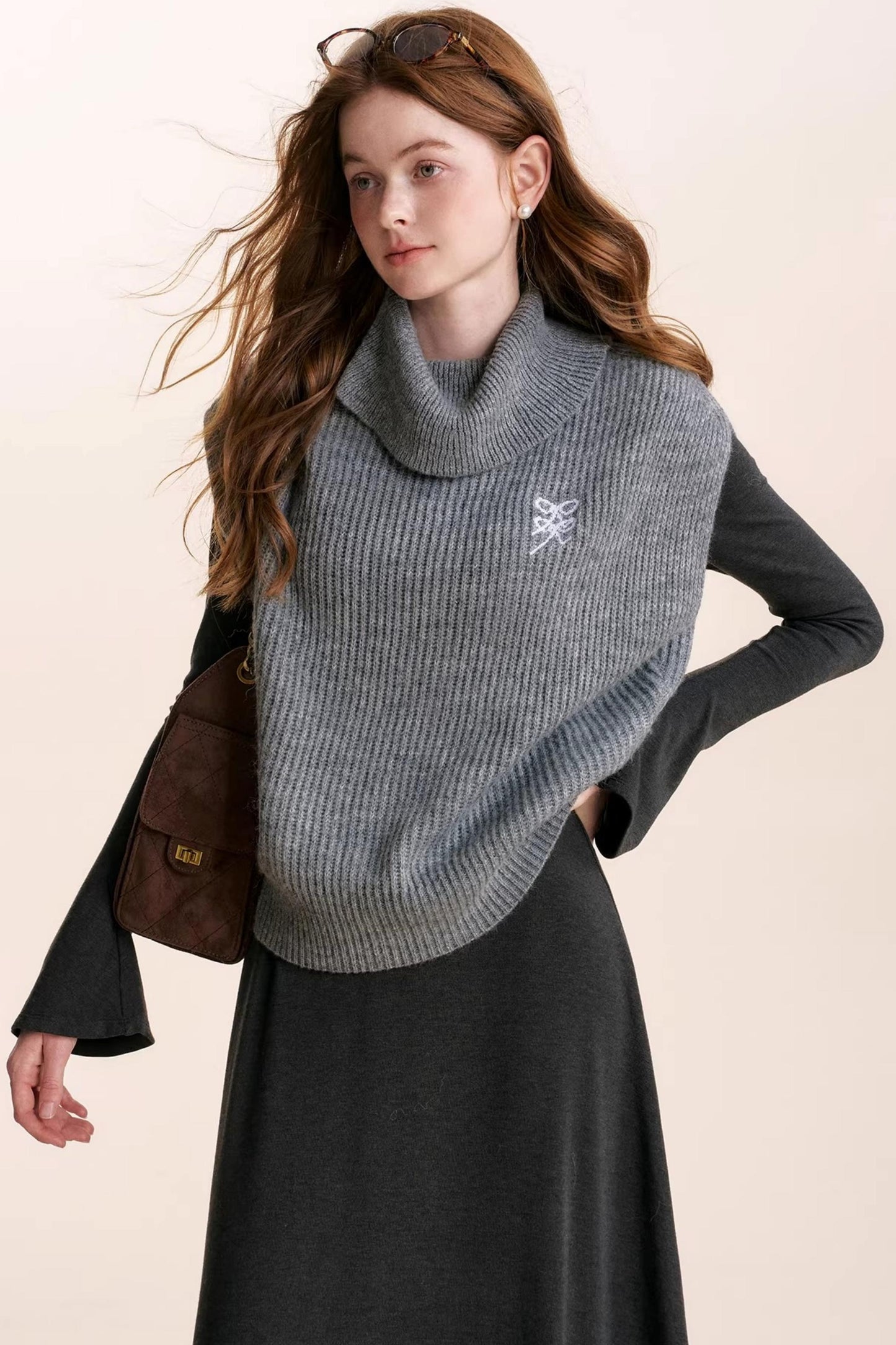 Geek Chic Wool Blend Vest