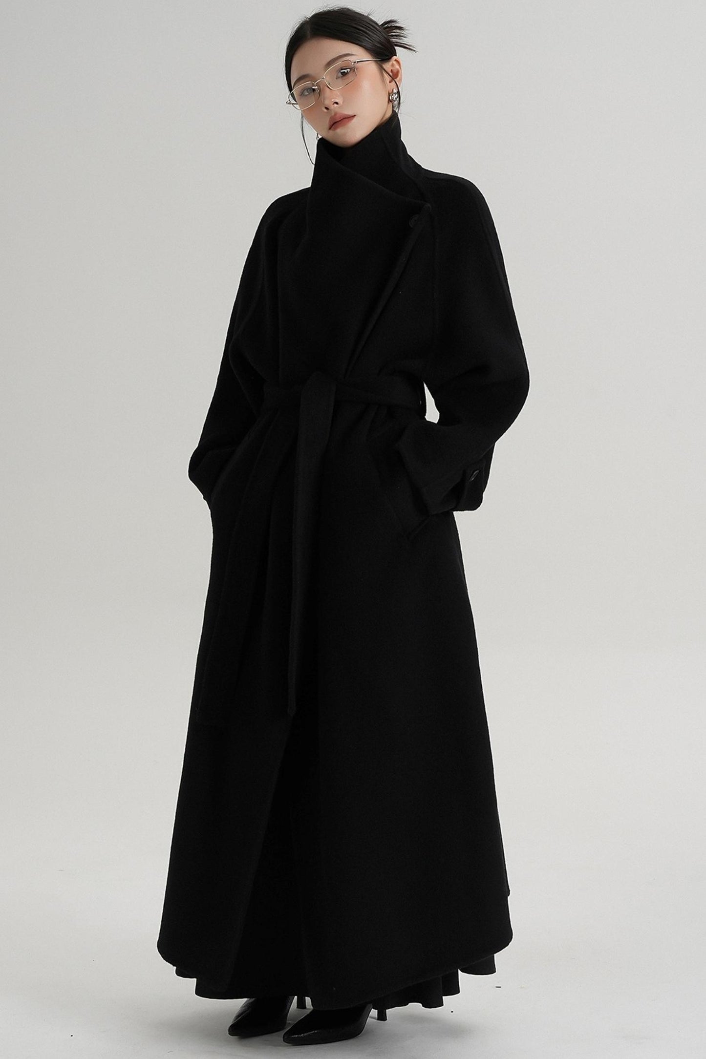 Luxurious Reversible Wool Coat