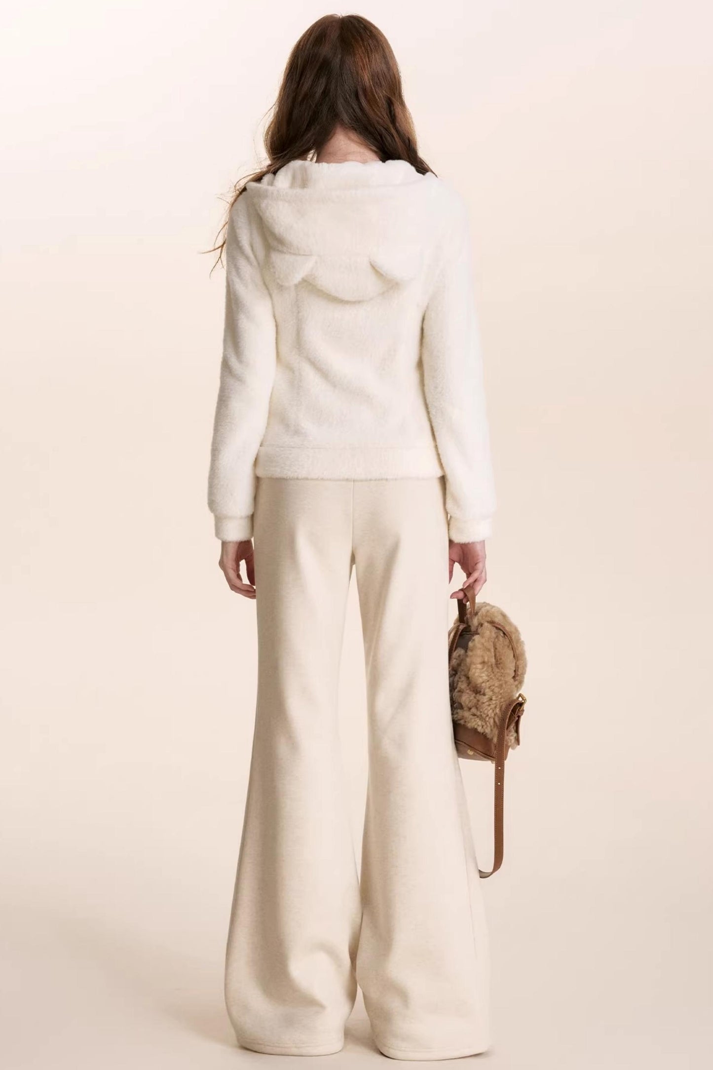 Cashmere Blend Flared Sweatpants