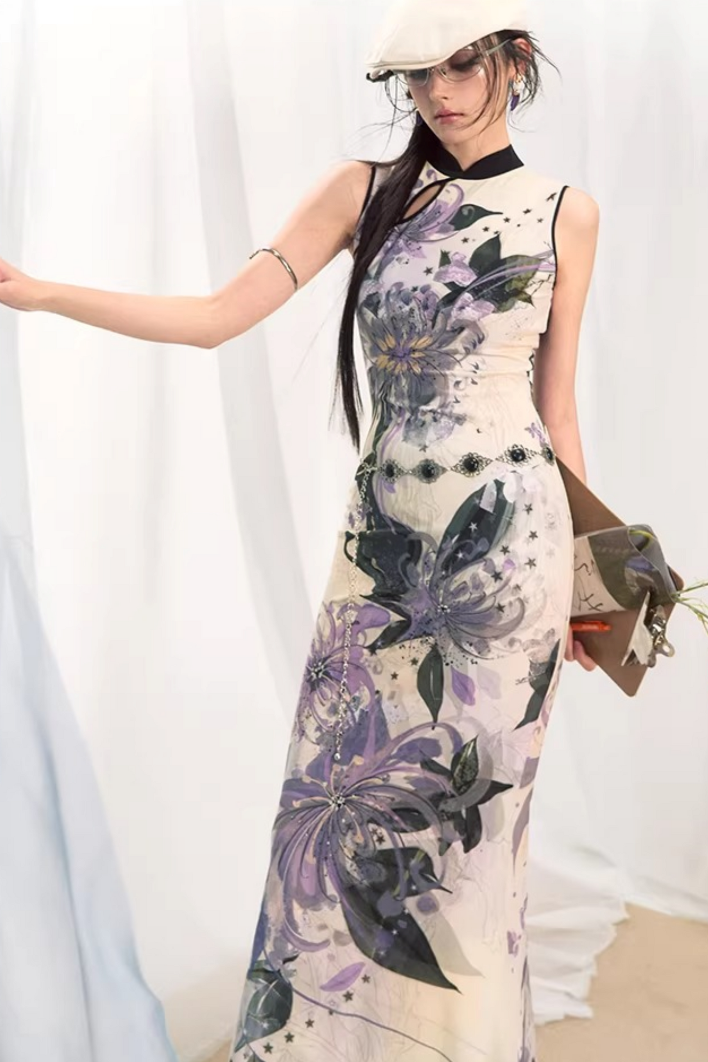 Ziman Garden Cheongsam Dress