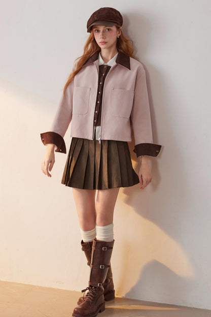 Metal Buckle Knitted Sweater