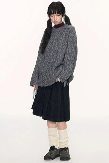 Nap Woolen A-Line Skirts