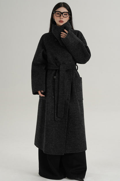 Square Wool Coat