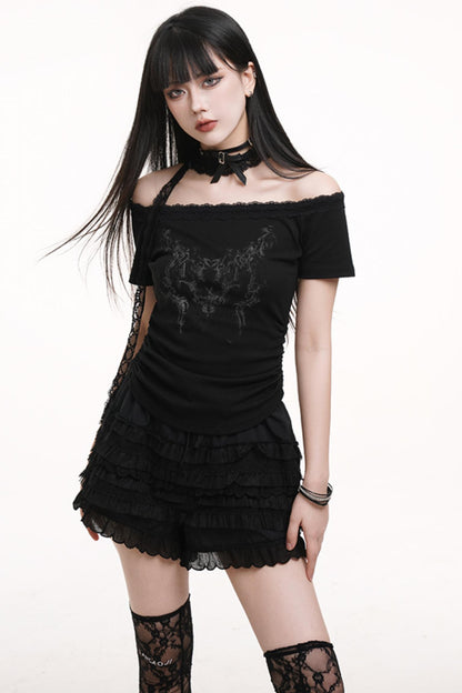 Chic One-Shoulder Top Set-Up