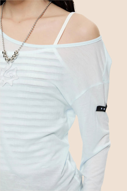 Sheer Summer Smock Top