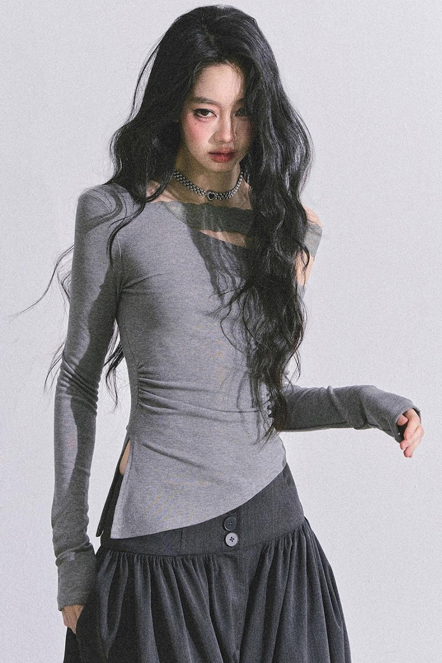 Barbaric Lace Off-the-Shoulder Top