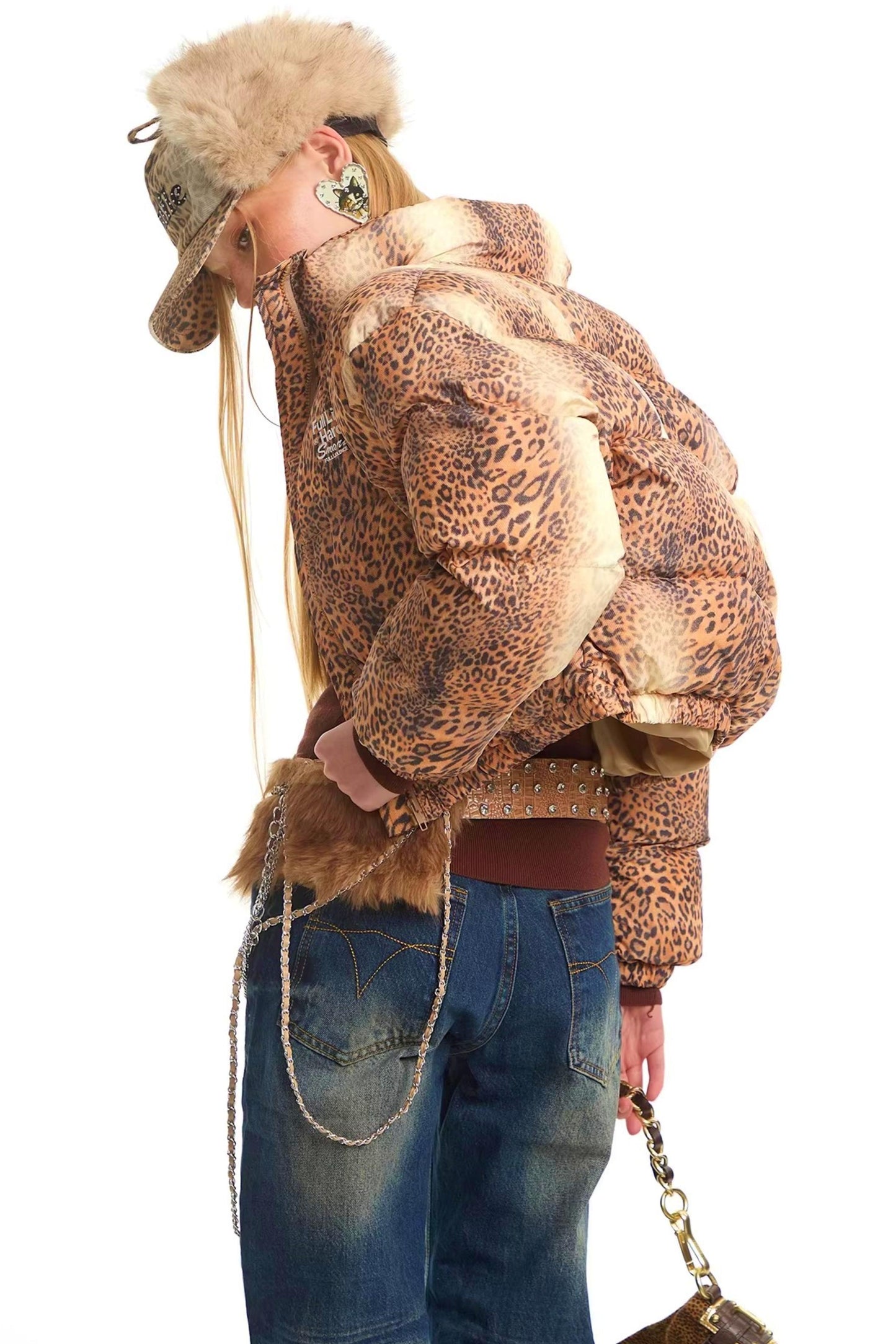 Retro Leopard Cotton Jacket