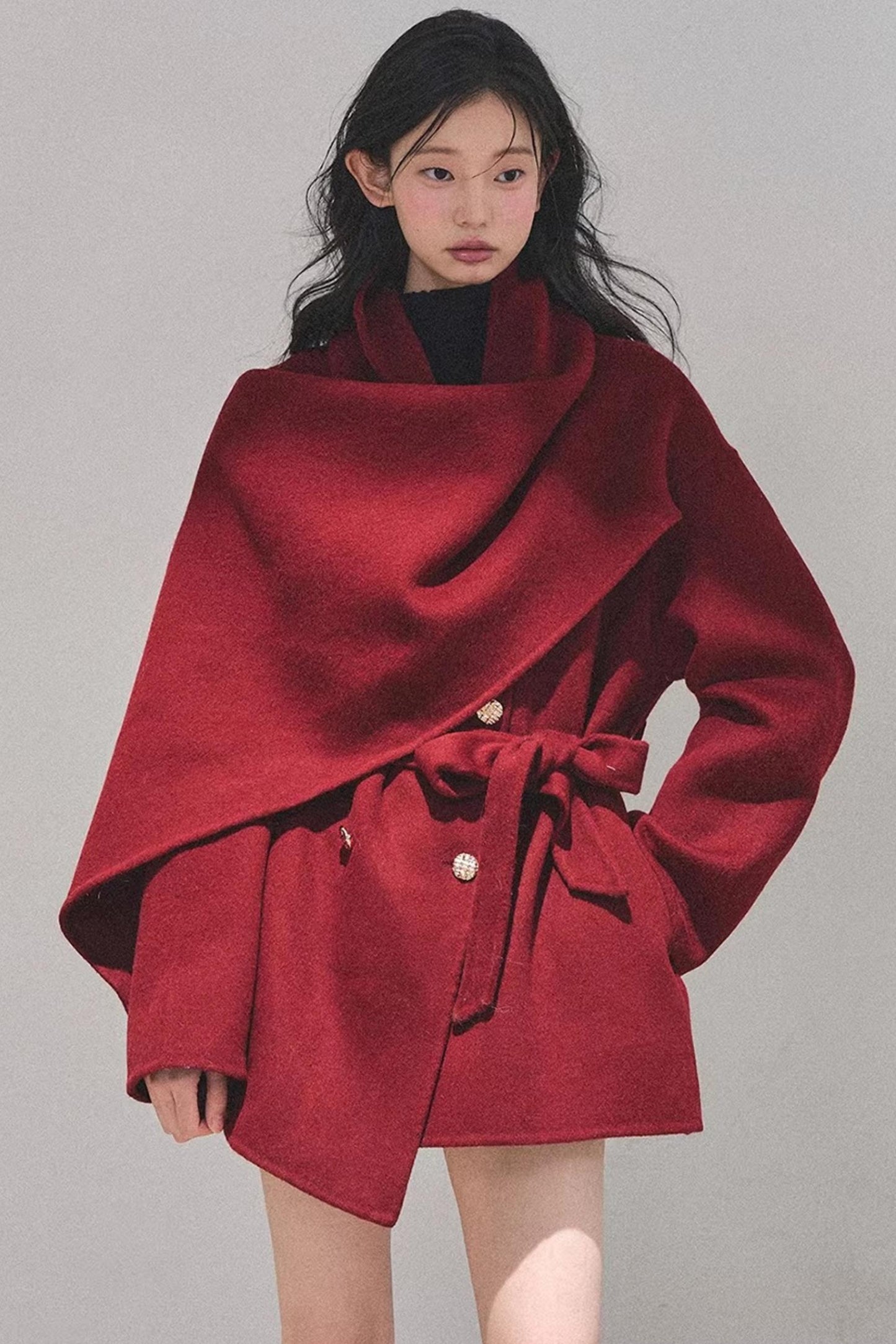 Hepburn Double-Sided Wool Coat