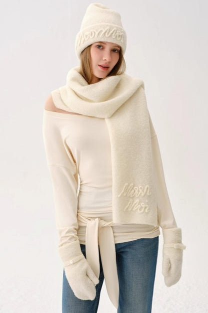 Wool Blend Knitted Set-Up