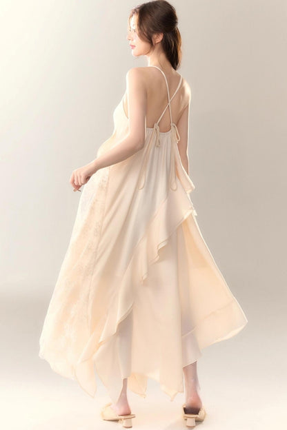 Luxury Seaside Resort Slip Dress