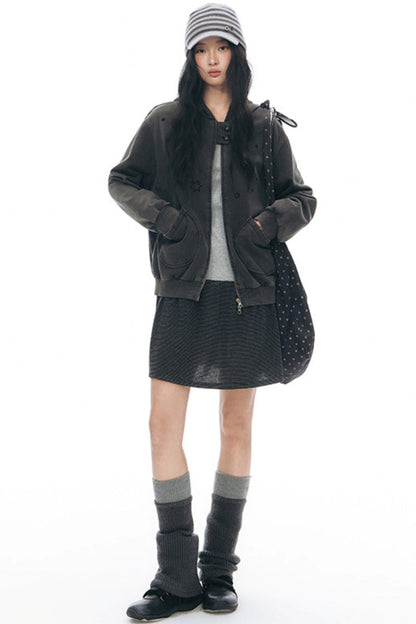 Patchwork Knit Dress