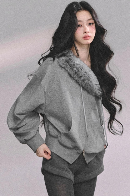 Nordic Winter Top Shorts Two-Piece Set-Up