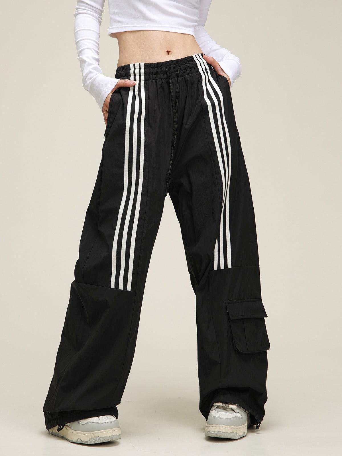 Straight Leg Casual Pants