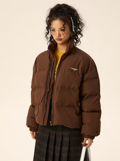 Long-sleeved Loose Down Jacket