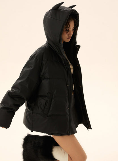 Long-sleeved Loose Down Jacket