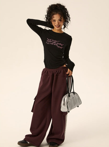 Loose Straight Casual Pants