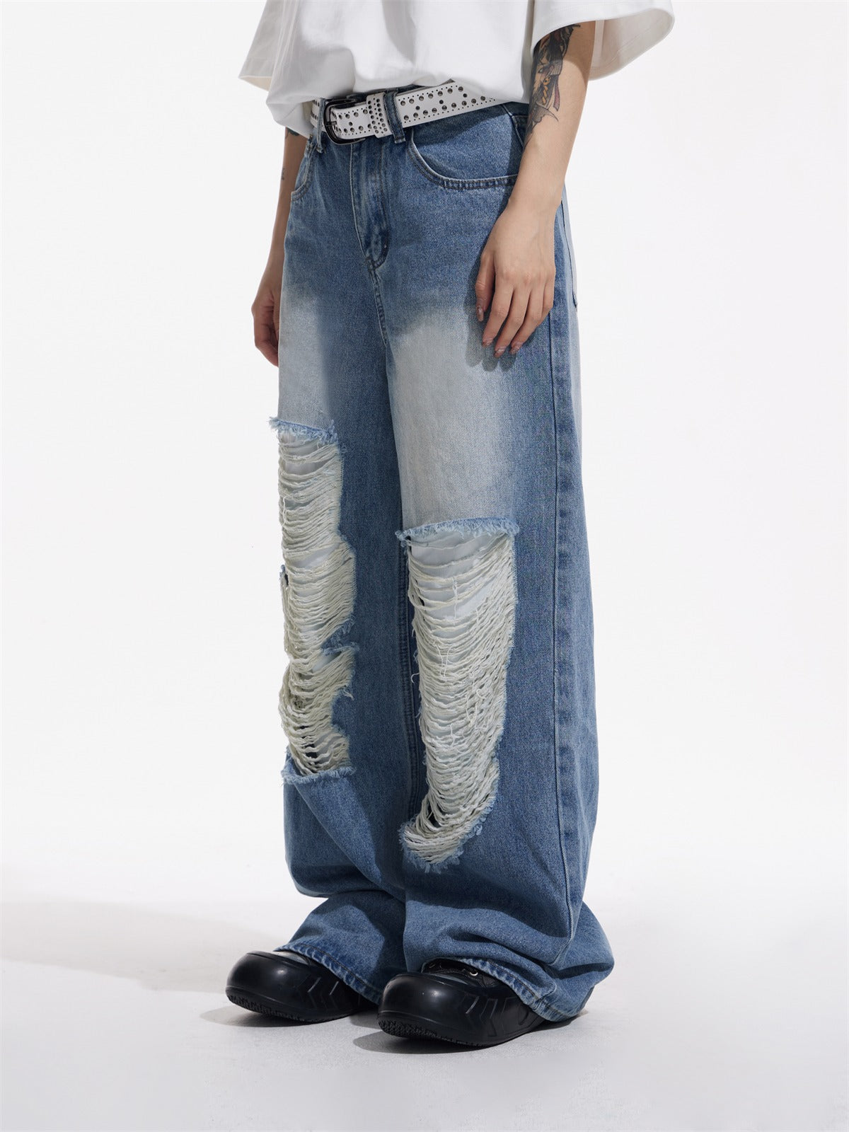 Loose Beggar Jeans Pants