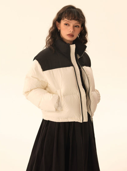 Long-sleeved Loose Down Jacket