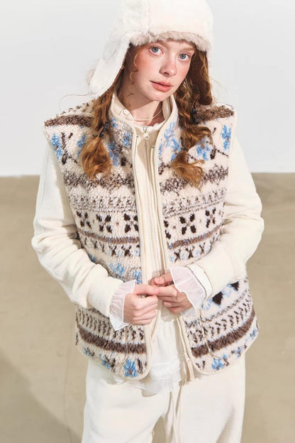 Polar Fleece Jacquard Jacket Set-Up