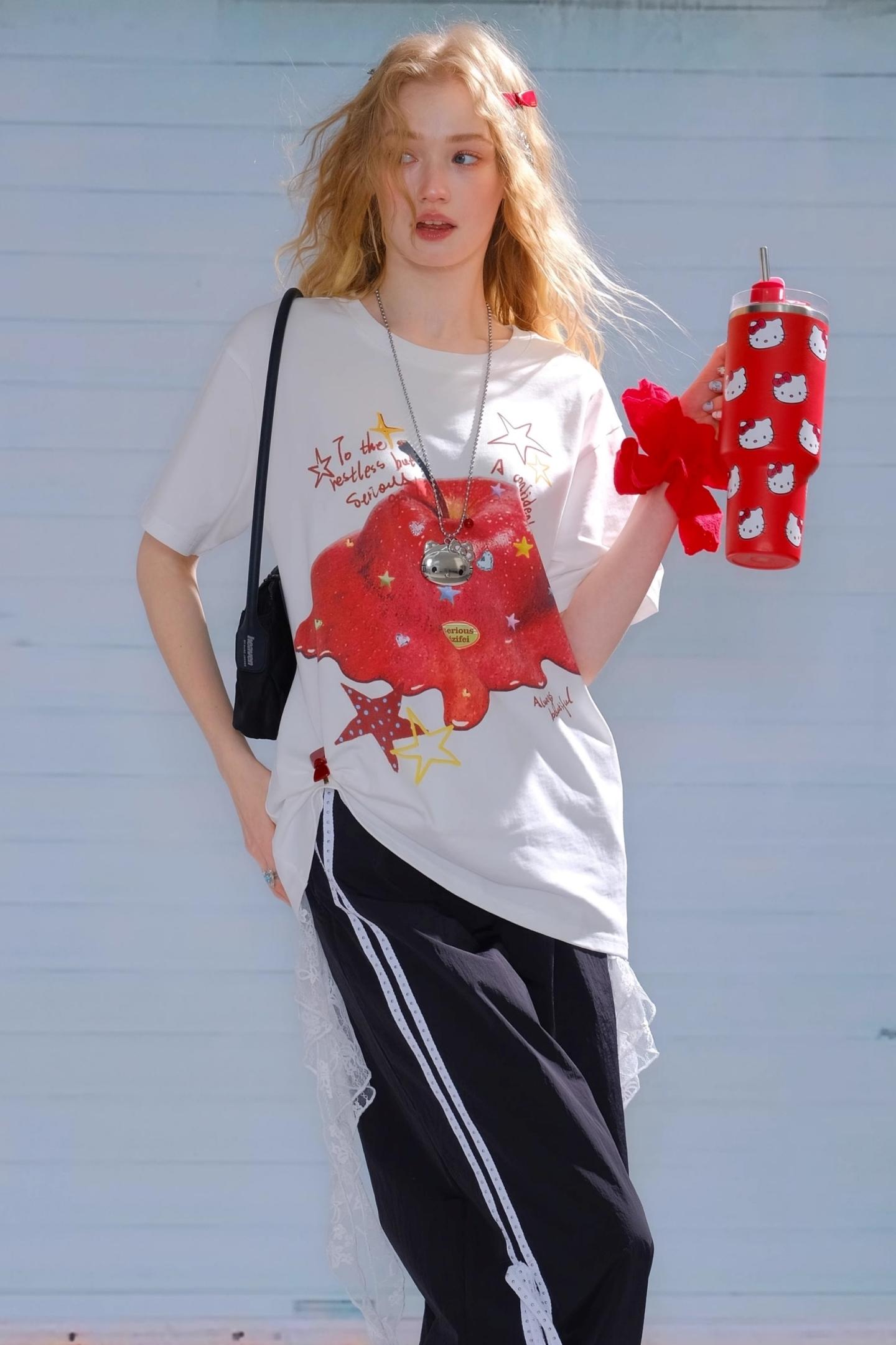 Summer Apple Big T-Shirt