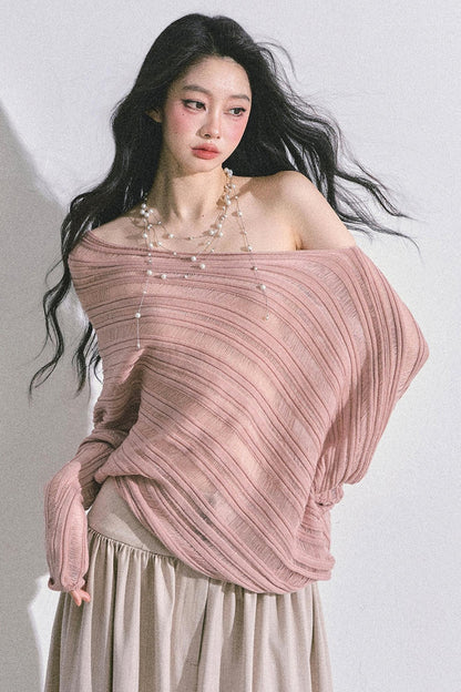 French Autumn Knit Top