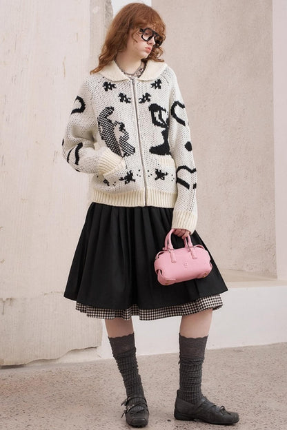 Warm Yarn Knitted Cardigan