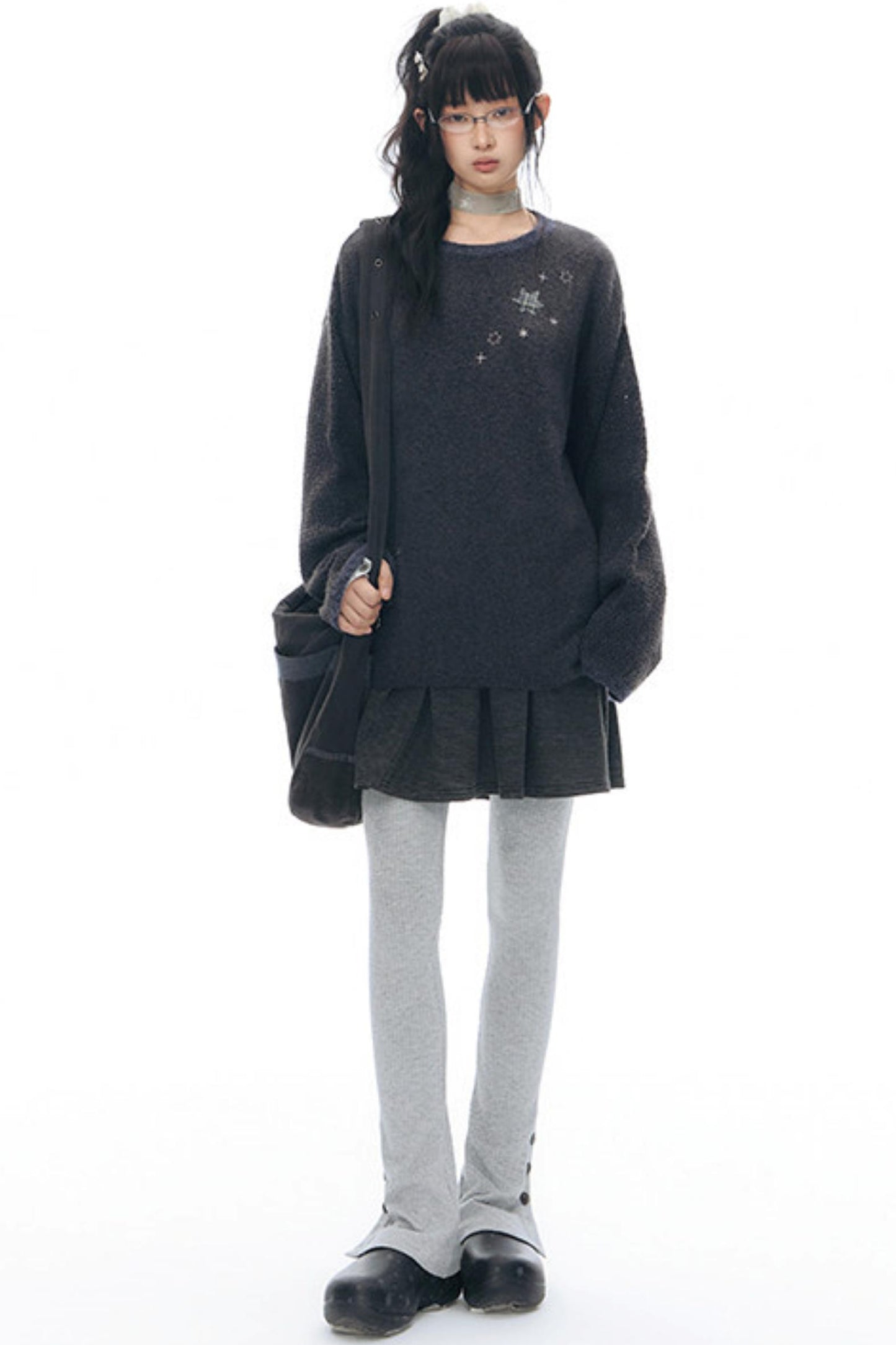 Original Knit Slit Leggings