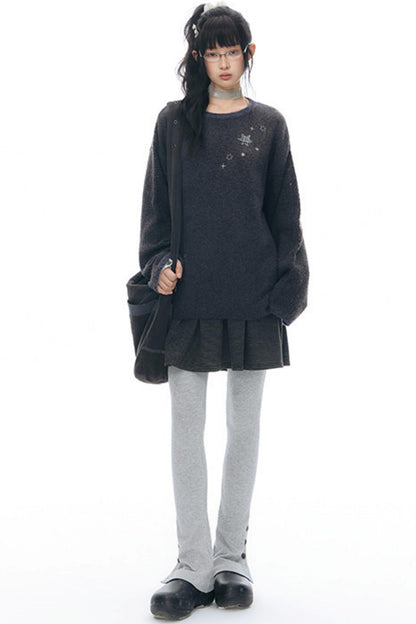 Original Knit Slit Leggings