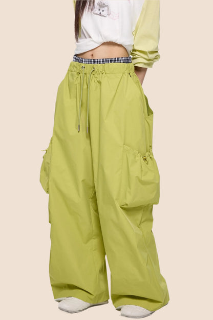 Retro Wide-Leg Pants