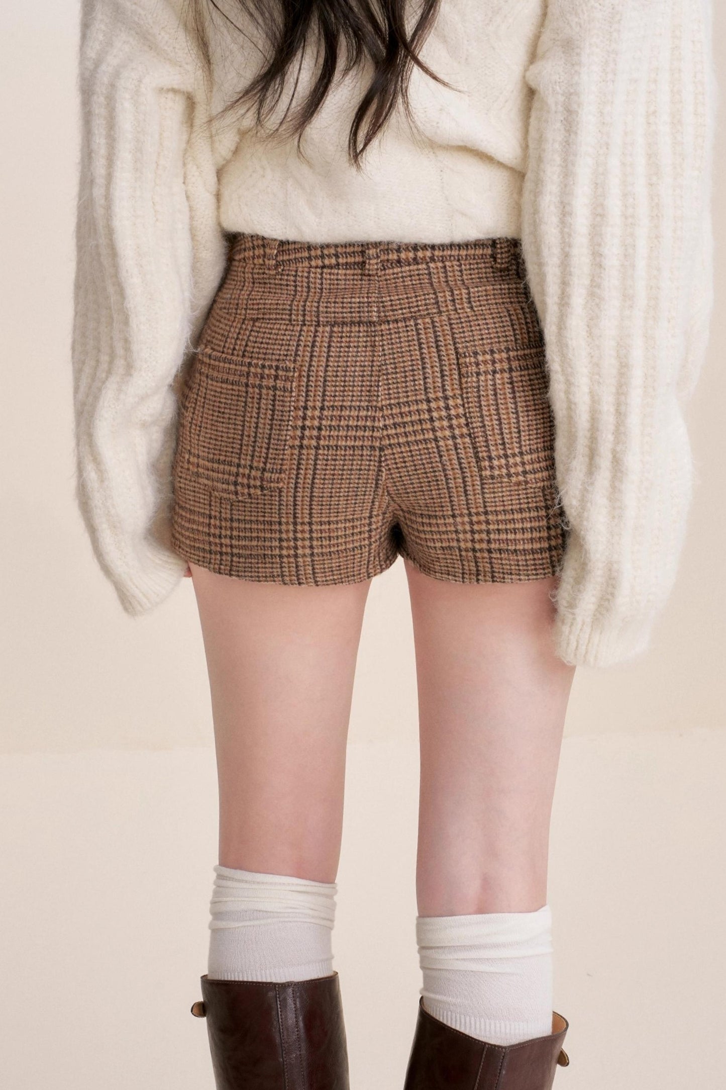 Vintage Woolen Shorts