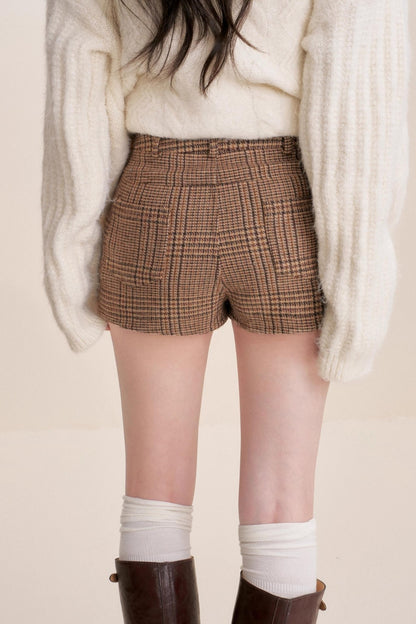 Vintage Woolen Shorts
