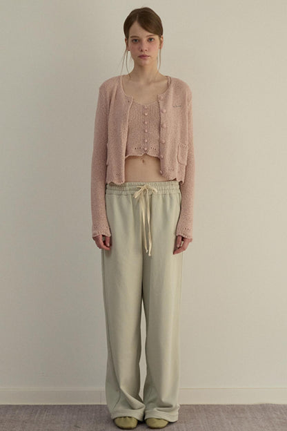 Luxury Knit Cardigan Set