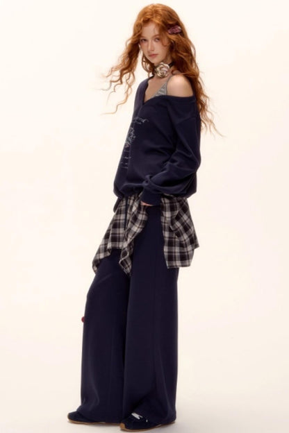 Asymmetrical Striped Patchwork Set-Up