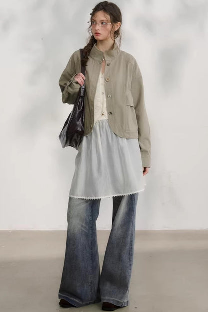 Kapok Letter Petite Jacket