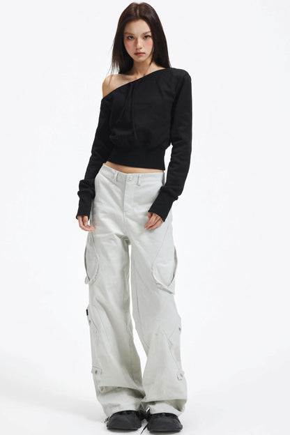 Versatile Casual Wide-Leg Pants