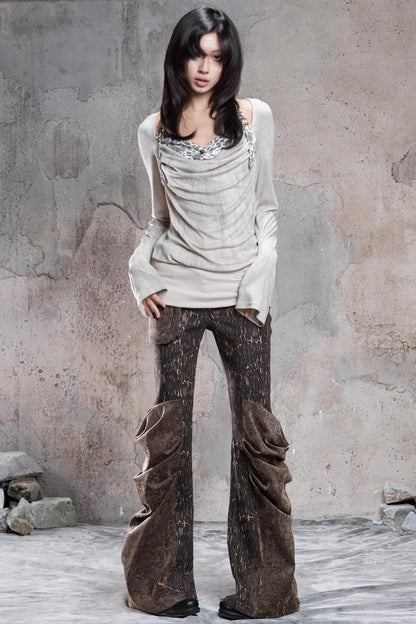 Retro Wild Pocket Trousers