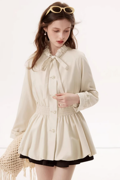 Lyocell Tencel Trench Coat