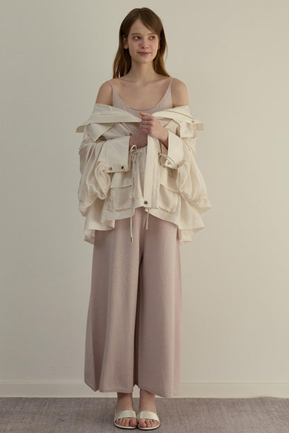 Pink Duo One-piece Pants Set-Up