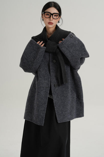 Temperament Woolen Coat