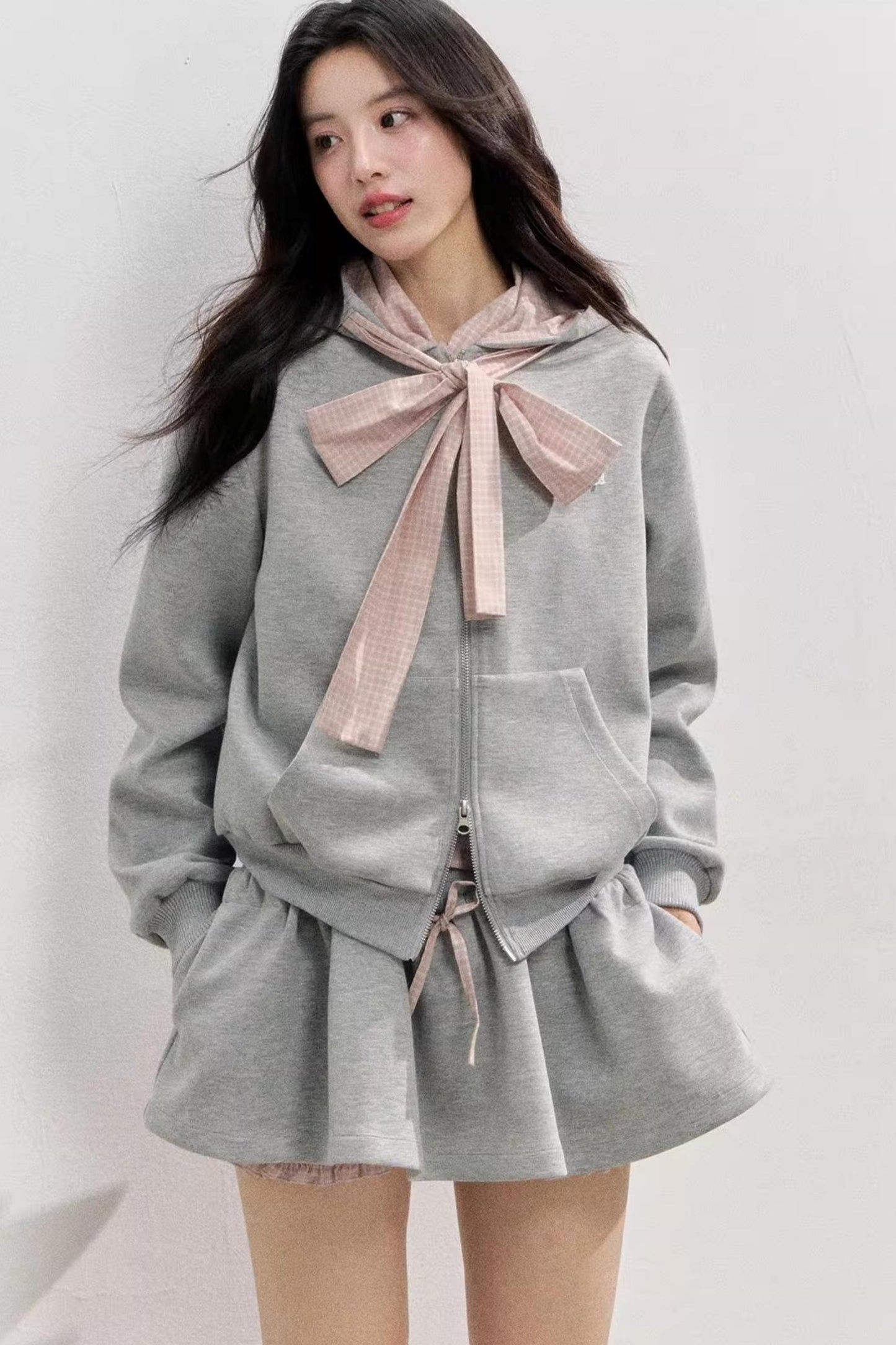 Comfort Sweatshirt Skirt Set-Up