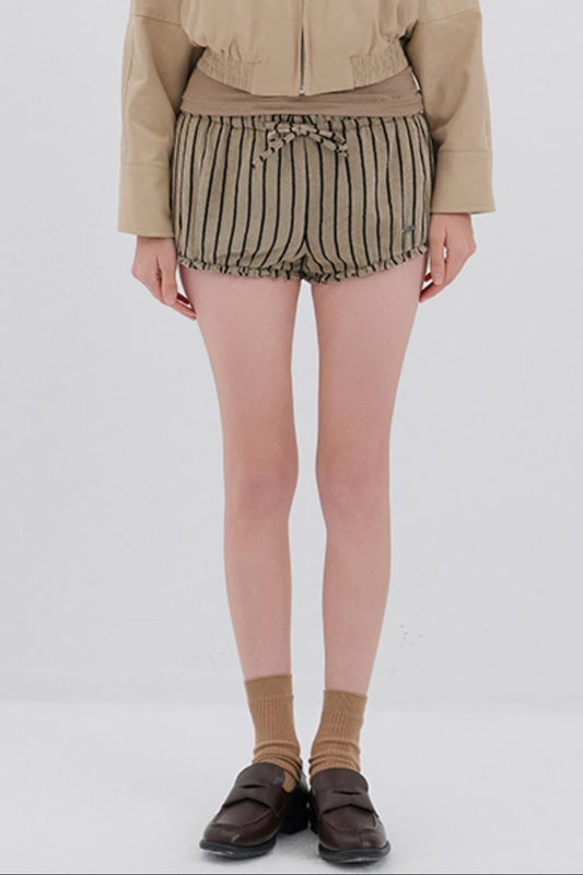 Soft Fleece Striped Pants