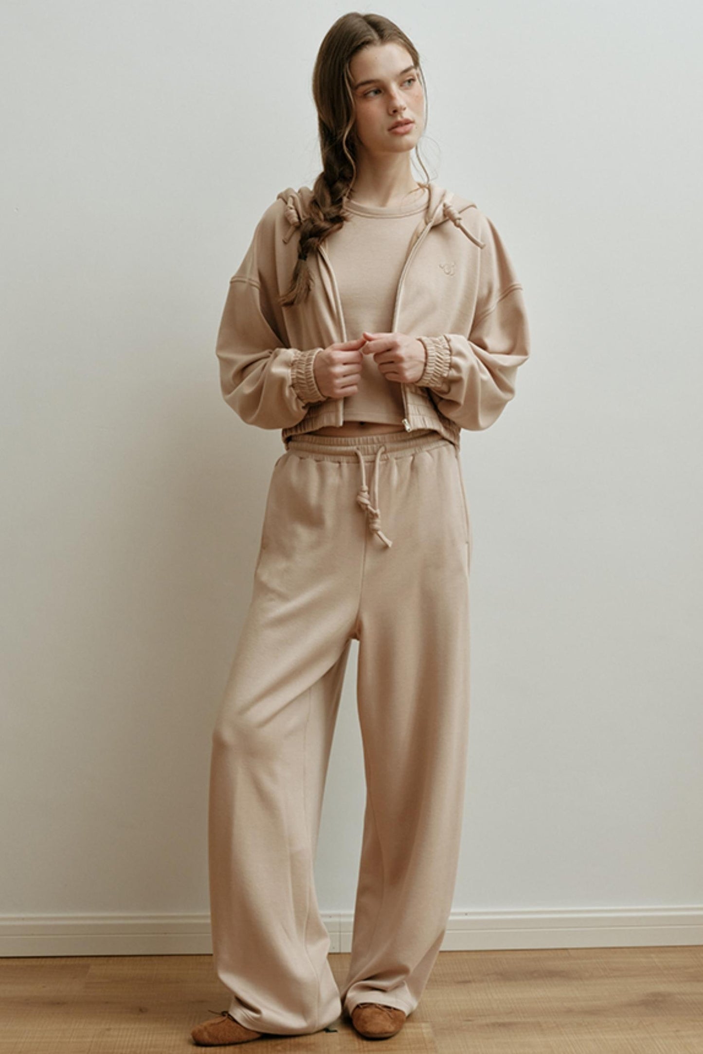 Cloud Soft Crew Neck Jacket Set-Up