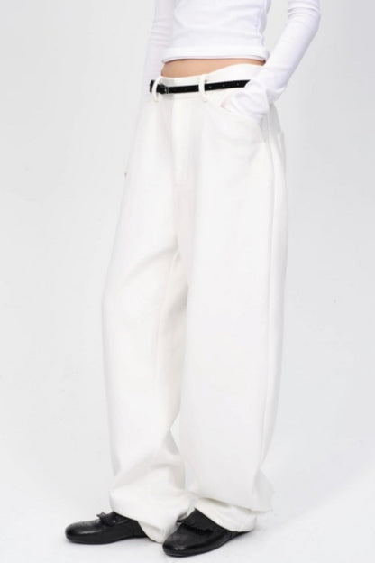 Winter Wide-Leg Sweatpants