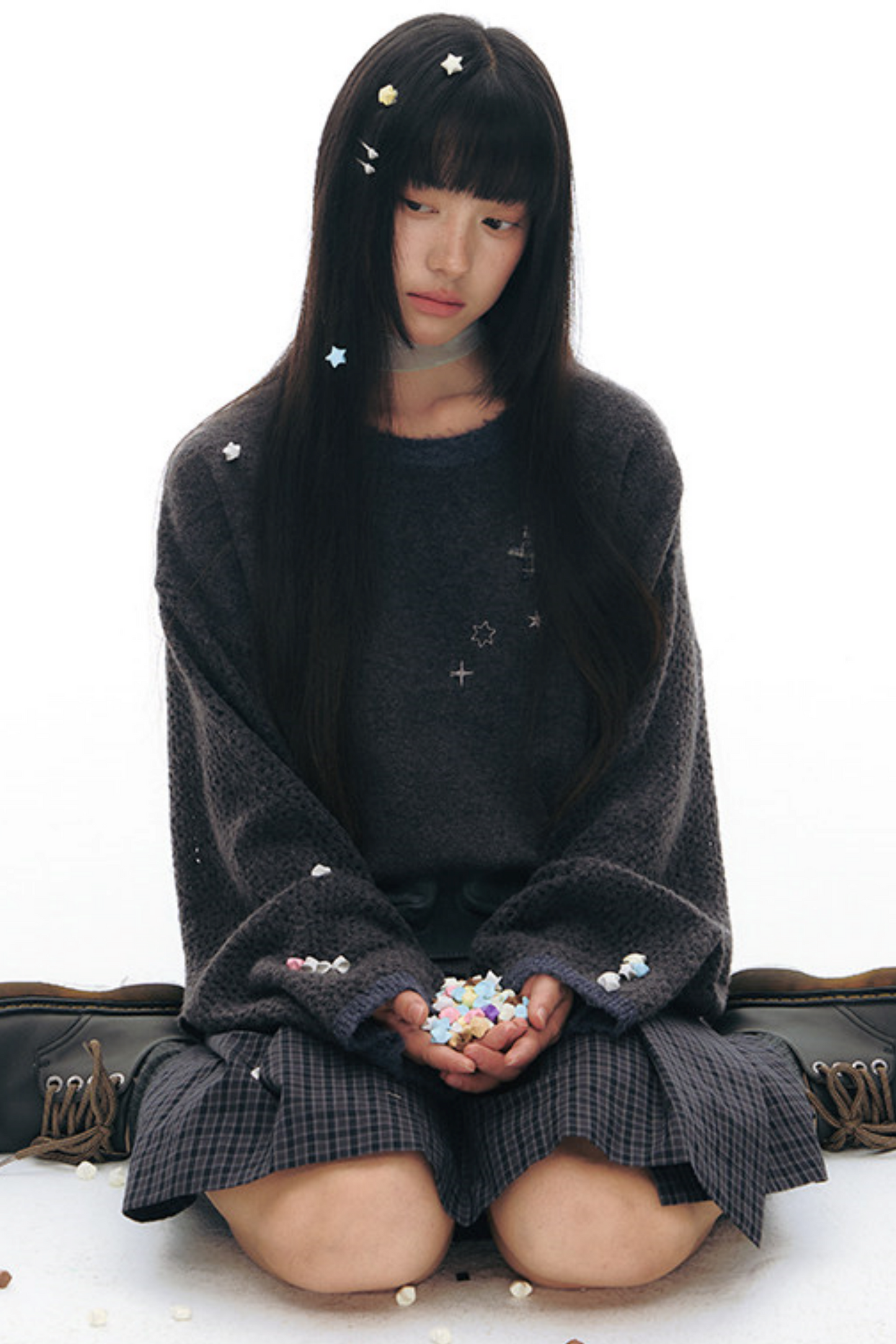 Original Pleated Workwear Skirt