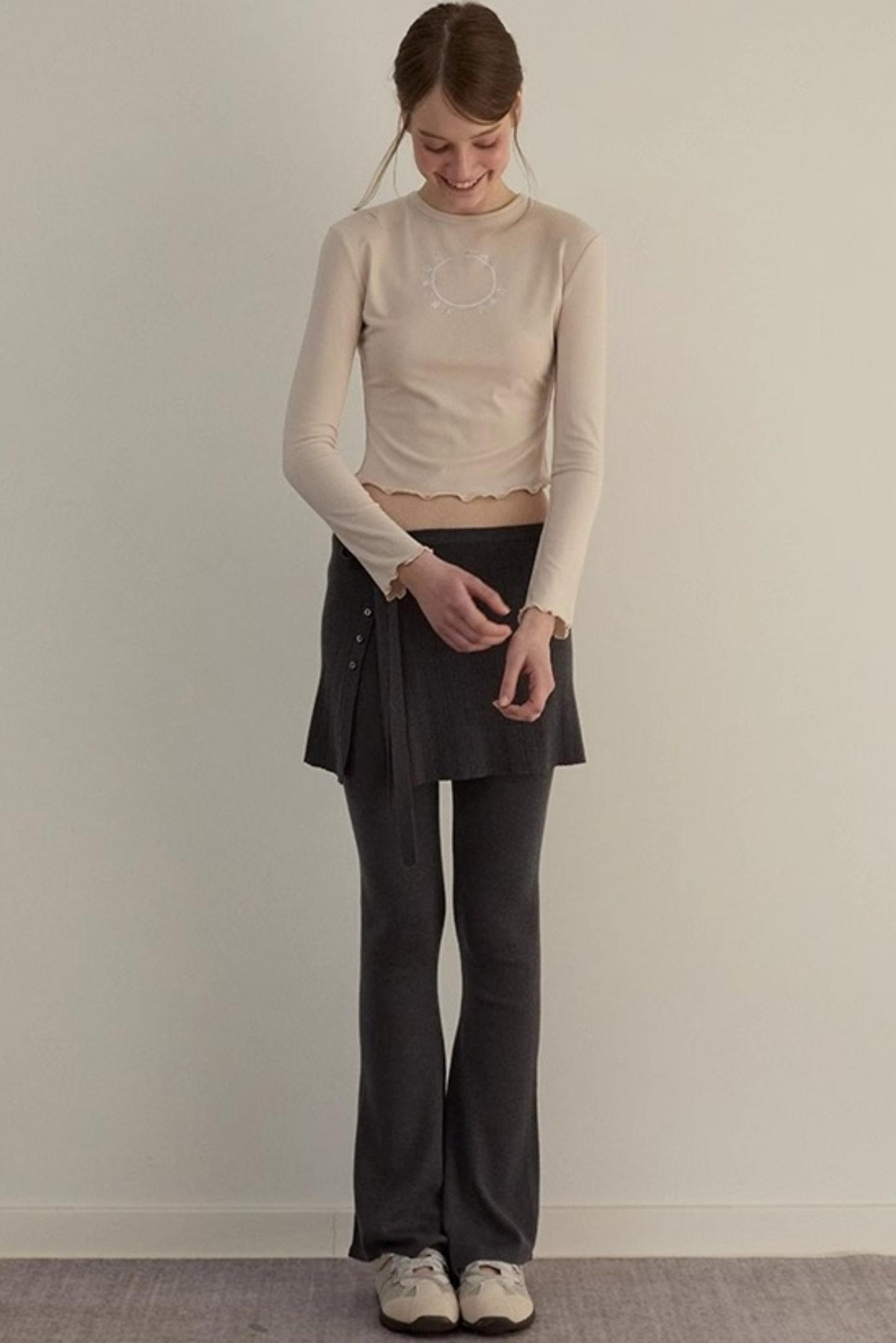 Dreamy Slim Trio Sweater Pants Set-Up