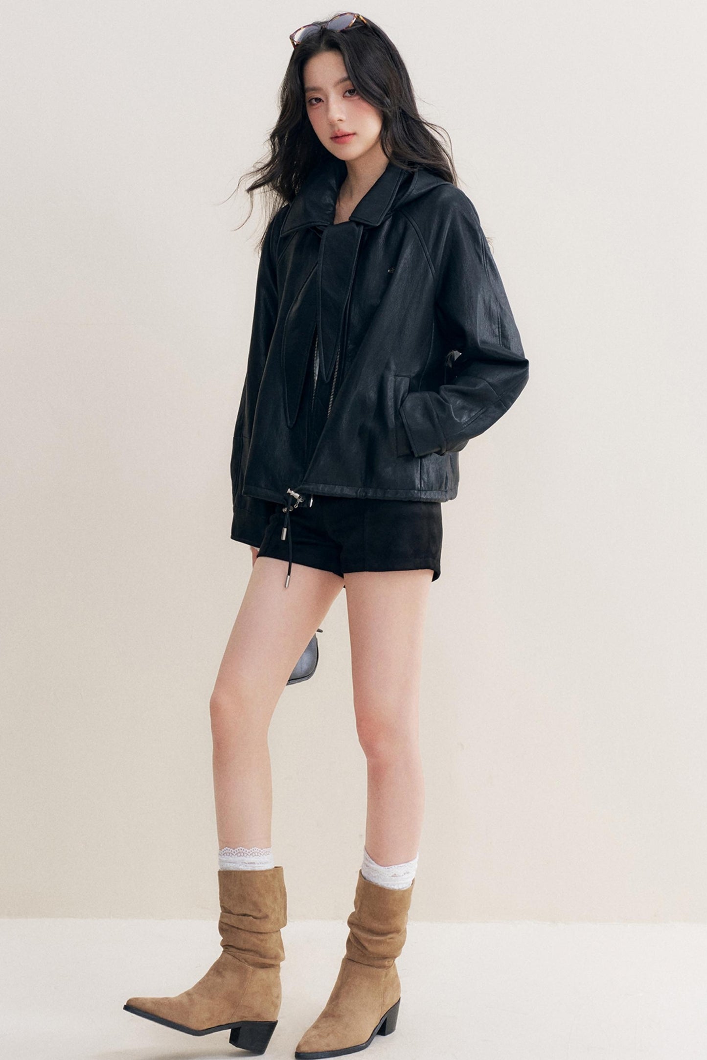 Soft Black Leather Jacket