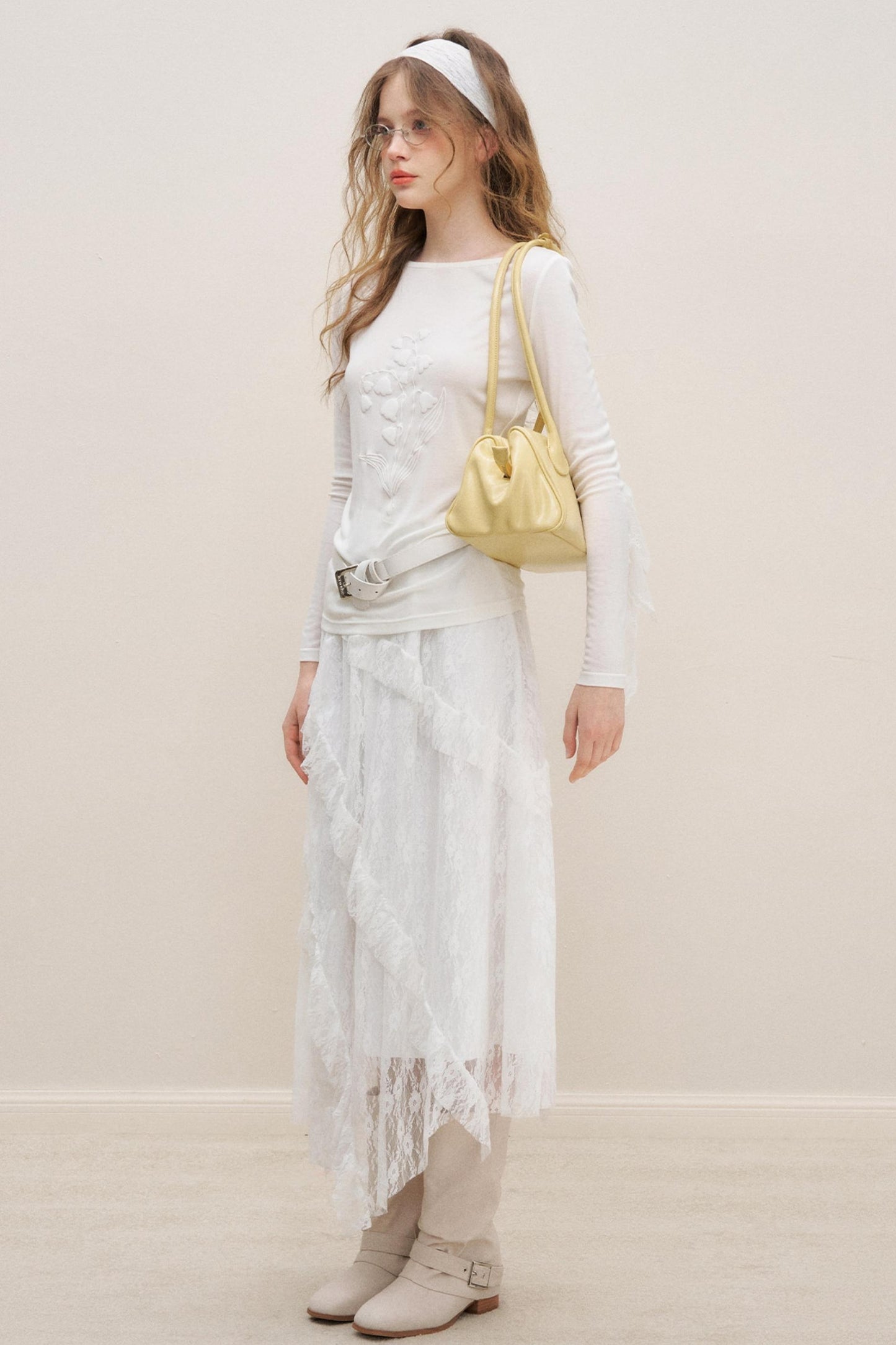 Lattice Loungewear Top