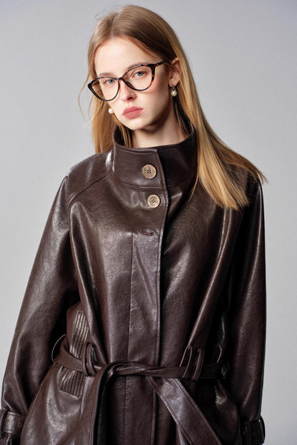 Mountain Chestnut Leather Jacket