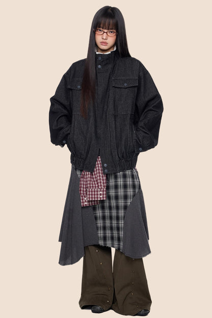 Autumn Vintage Denim Jacket